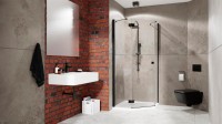 Душевой уголок Radaway Essenza New Black PTJ 90х100 L