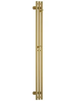 Полотенцесушитель водяной Сунержа Терция Pro 03-0444-1510 150x15 см, глянцевое золото, I-образный