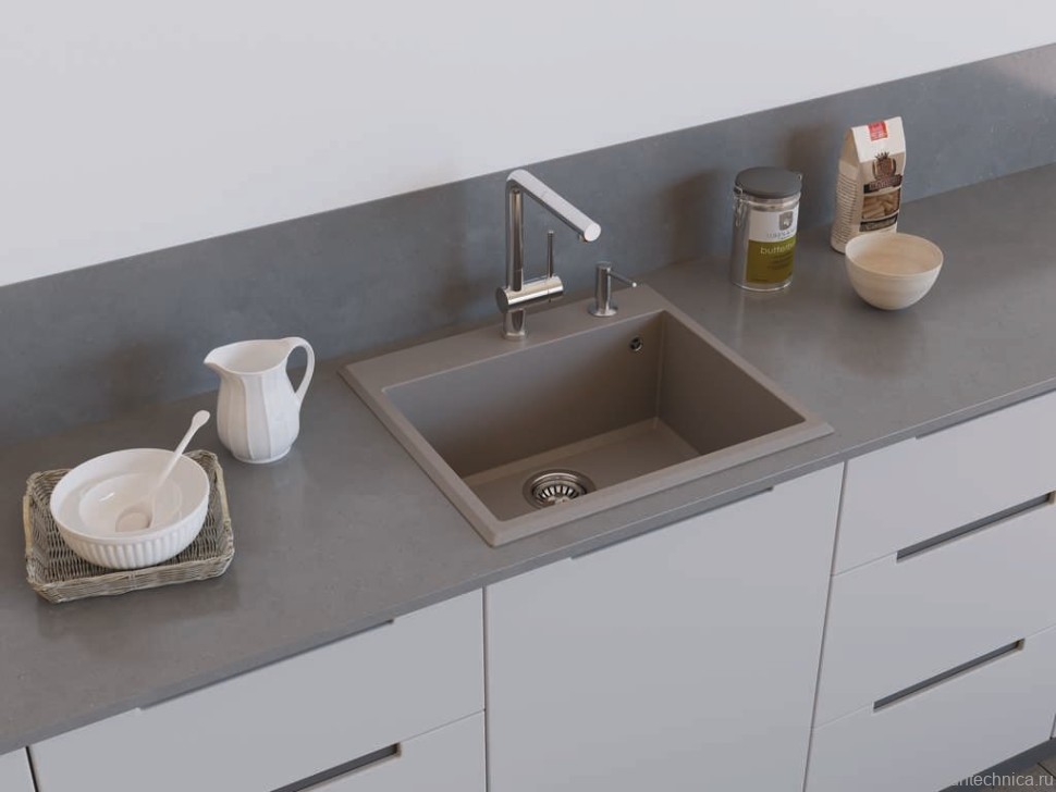 Мойка кухонная Omoikiri Tedori 57 бежевая