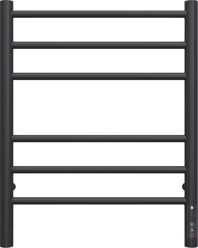 Полотенцесушитель электрический Terminus Аврора П6 450x600, черный муар