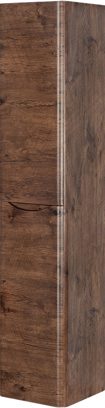 Шкаф пенал для ванной Vincea Paola L темный дуб