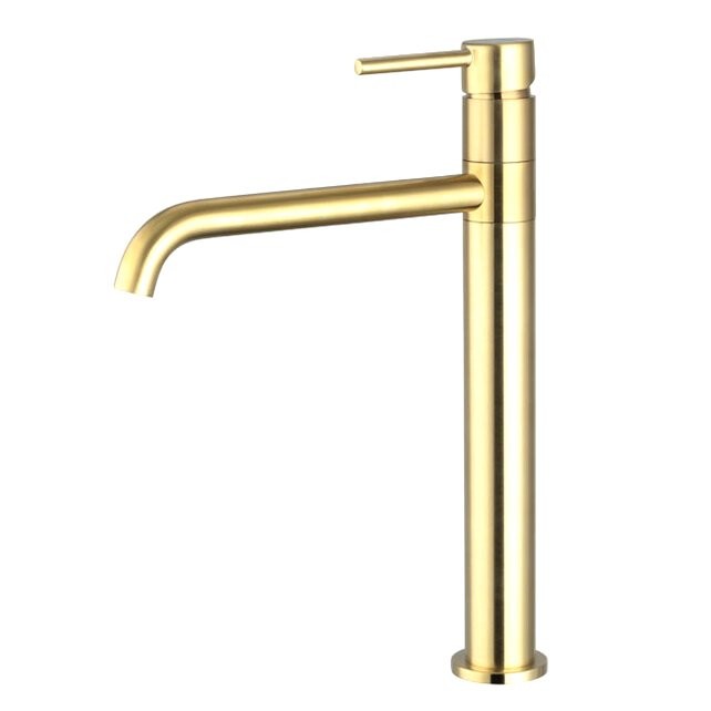 Смеситель для раковины Caprigo Don 53-524-brg матовое золото