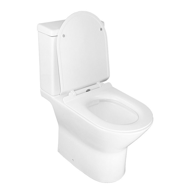 Унитаз-компакт напольный AZARIO Mons AZ-76004 глянцевый белый