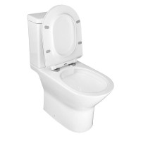 Унитаз-компакт напольный AZARIO Mons AZ-76004 глянцевый белый