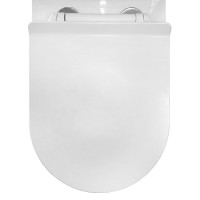 Унитаз-компакт напольный AZARIO Mons AZ-76004 глянцевый белый