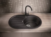 Смеситель для кухни Blanco Mida Silgranit 524202