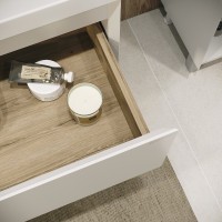 Тумба с раковиной Grossman Меркадо 60 подвесная, матовая белая