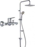 Душевая стойка Damixa Galaxy 974200063 + Смеситель для ванны с душем Damixa Galaxy DX7510000