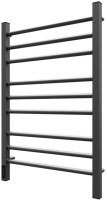 Полотенцесушитель электрический Point Веста PN70758GR 50х80, графит