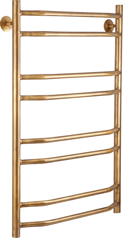 Полотенцесушитель водяной Secado Агата 4 85x55 см, бронза, лесенка, латунь
