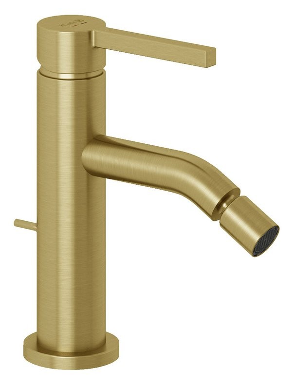 Смеситель для биде Kludi Nova Fonte Pura 20216N015 брашированное золото PVD