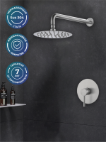 Душевой комплект РМС Sus129 SUS129-1 С ВНУТРЕННЕЙ ЧАСТЬЮ, для душа, нержавеющая сталь