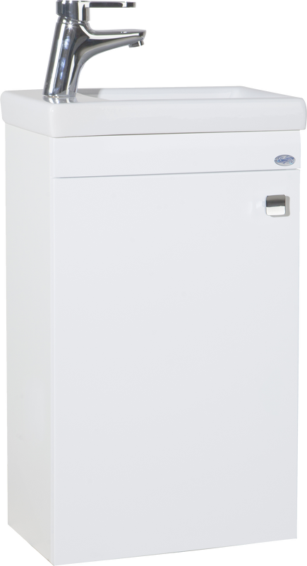 Тумба с раковиной Bellezza Комо 40 белая