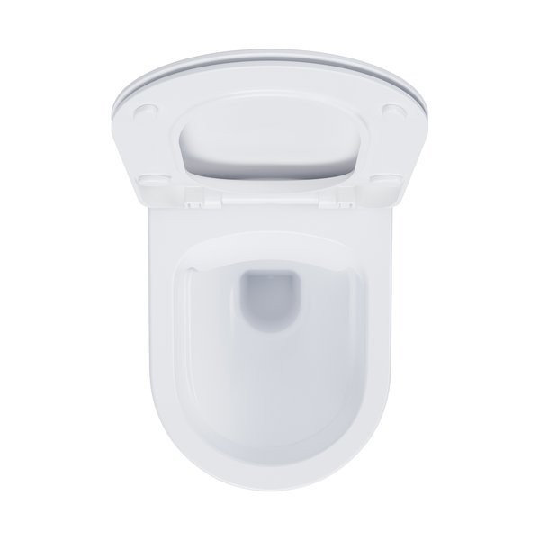 Унитаз подвесной Ravak Endo RimOFF безободковый, сиденье с микролифтом, белый