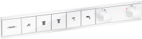 Термостатический смеситель встраиваемый Hansgrohe RainSelect 15384700 для душа, белый матовый