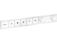 Термостатический смеситель встраиваемый Hansgrohe RainSelect 15384700 для душа, белый матовый