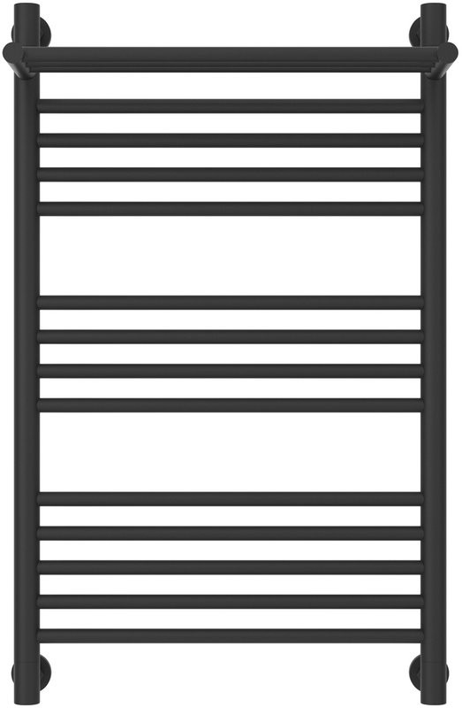 Полотенцесушитель водяной Сунержа Богема 1П + 80x50, темный титан муар, с полкой