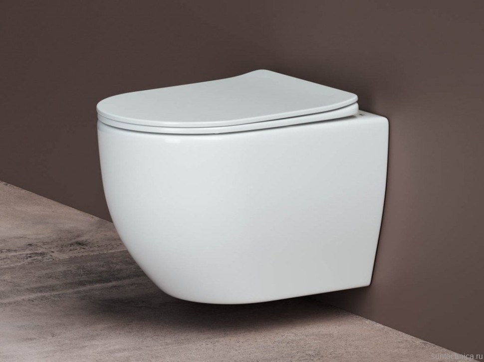 Унитаз подвесной Ceramicanova Mia Rimless CN1805