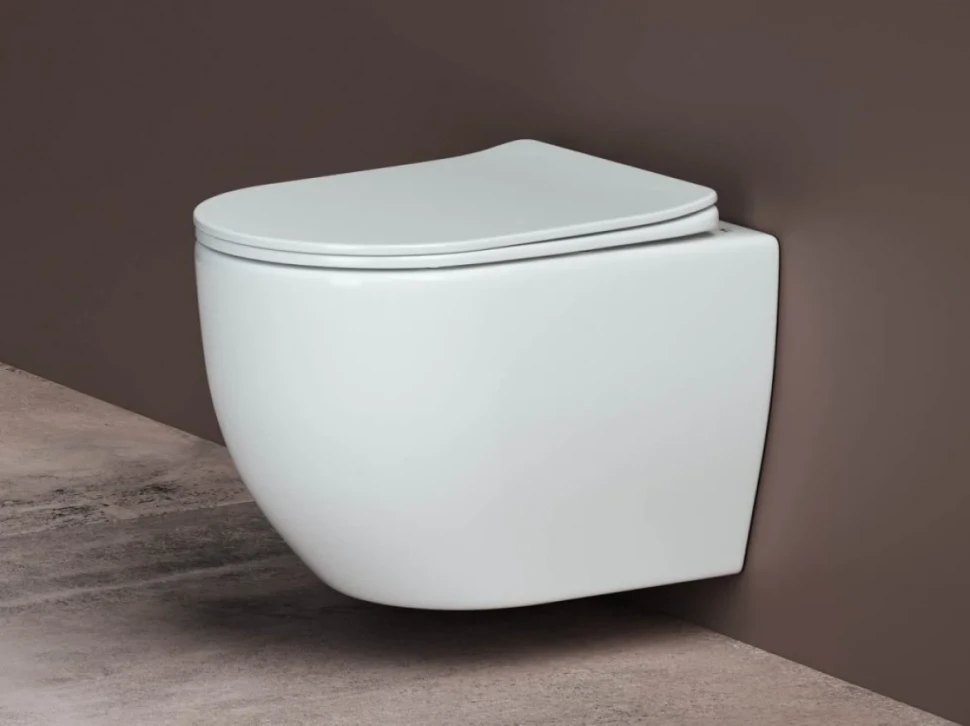 Унитаз подвесной Ceramicanova Mia Rimless CN1805