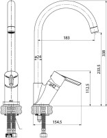 Смеситель для кухни IDDIS Kitchen Line K11SB0JI05