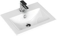 Мебель для ванной комнаты Aquanet Практика 50 2 ящика, белая матовая