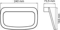 Полотенцедержатель Wasserkraft Aisch K-5960
