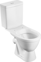 Унитаз-компакт напольный Santek Уно 1WH501613 с микролифтом, косой выпуск