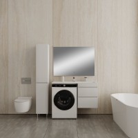 Мебель для ванной комнаты Style Line Даллас 110 R Люкс Plus подвесная, зеркало DIWO Элиста