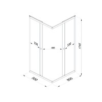 Душевой уголок Triton Вельвет-К Щ0000071052 80х80 Душевой уголок Triton Вельвет-К Щ0000071052 80х80