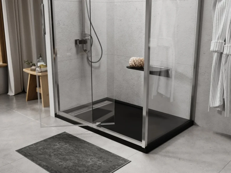 Поддон для душа Wasserkraft Abens 20T35 140x80, с сифоном