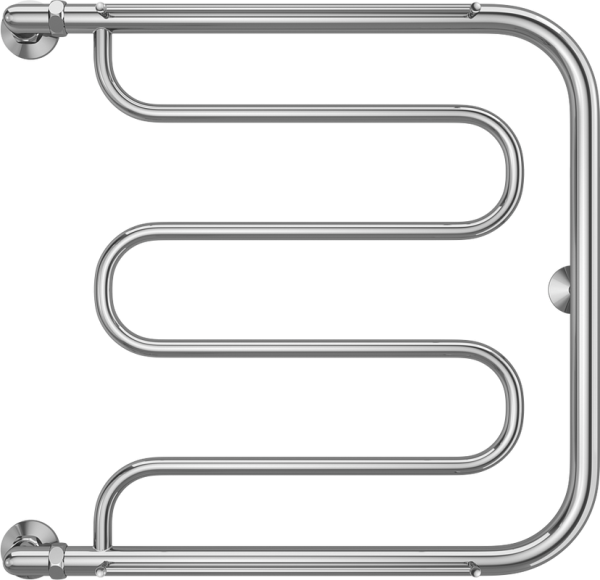 Полотенцесушитель водяной EL-TERM Фокстрот 60х60 серебристый