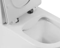 Унитаз-компакт напольный BelBagno Amanda BB051CPR безободковый, крышка BB901SC с микролифтом, бачок BB051T