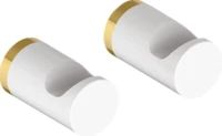 Крючок IDDIS Petite PET2SY1i41 белый матовый с желтым золотом Крючок IDDIS Petite PET2SY1i41 белый матовый с желтым золотом