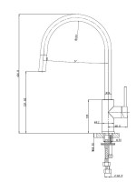 Смеситель для кухни Wonzon & Woghand WW-422902-CR хром