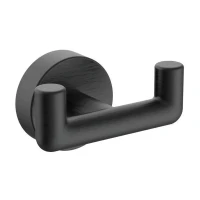 Крючок для ванной комнаты двойной Raglo R320.052.09, графит