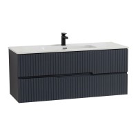 Мебель для ванной комнаты Cezares Duet 120 grafito, раковина Cezares CZR-8095-120