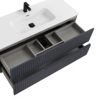 Мебель для ванной комнаты Cezares Duet 120 grafito, раковина Cezares CZR-8095-120