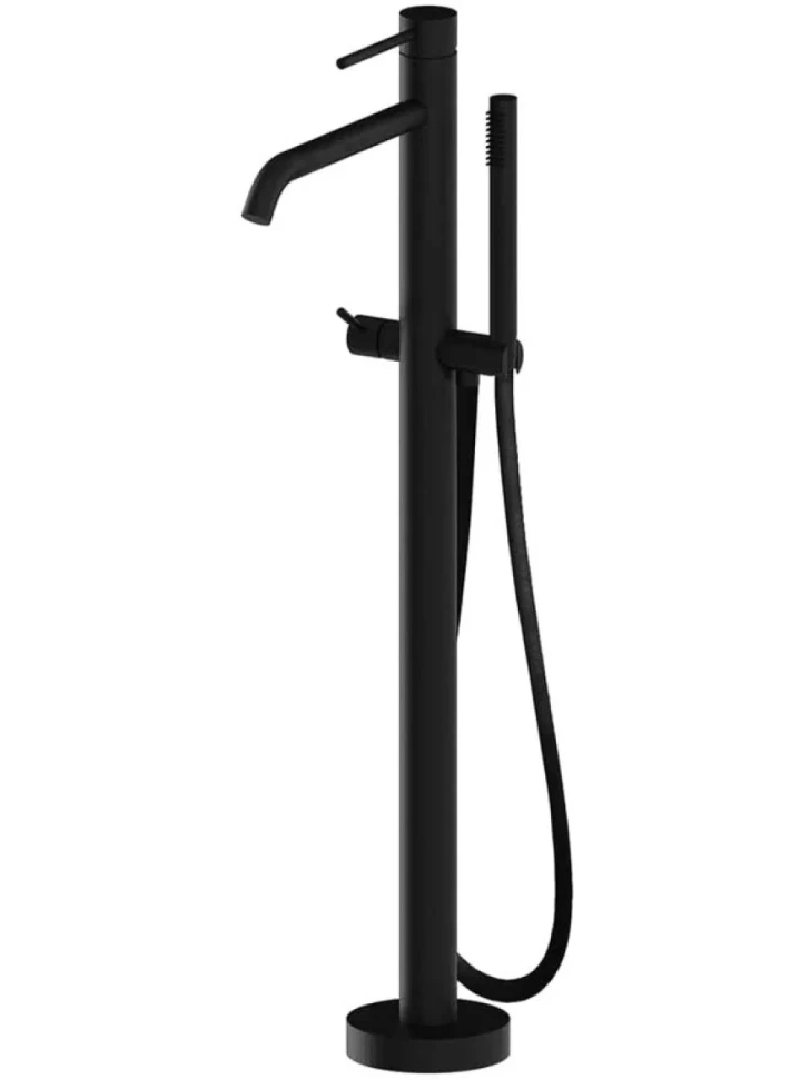 Напольный смеситель для ванны с душем Paffoni Light LIG032NO