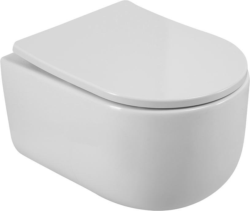 Унитаз подвесной BelBagno Soft BB084CH-TOR безободковый, крышка BB2031SC с микролифтом