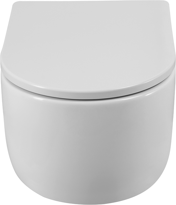 Унитаз подвесной BelBagno Soft BB084CH-TOR безободковый, крышка BB2031SC с микролифтом