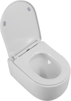 Унитаз подвесной BelBagno Soft BB084CH-TOR безободковый, крышка BB2031SC с микролифтом