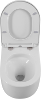 Унитаз подвесной BelBagno Soft BB084CH-TOR безободковый, крышка BB2031SC с микролифтом
