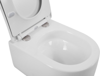 Унитаз подвесной BelBagno Soft BB084CH-TOR безободковый, крышка BB2031SC с микролифтом