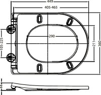 Унитаз подвесной BelBagno Soft BB084CH-TOR безободковый, крышка BB2031SC с микролифтом