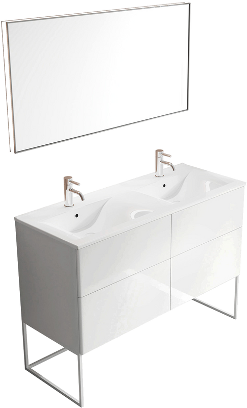 Мебель для ванной комнаты Sanvit Лира 120 для двоих