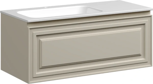 Тумба под раковину Sancos Very 100 L beige soft
