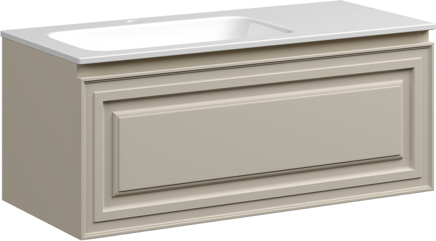 Тумба под раковину Sancos Very 100 L beige soft