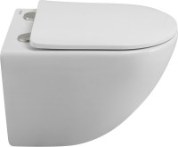 Унитаз подвесной BelBagno Amanda BB051CHR безободковый, крышка BB051-2SC с микролифтом