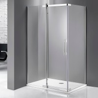 Душевой уголок Мирсант Smart Smart Square 120х90, профиль хром