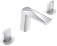 Смеситель для раковины Boheme Venturo 150-WCR-TOUCH белый, хром Смеситель для раковины Boheme Venturo 150-WCR-TOUCH белый, хром